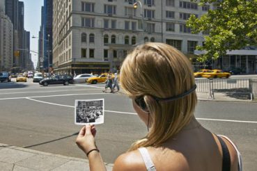 Her Long Black Hair by Janet Cardiff: An immersive audio walk that uses an audio soundtrack and a packet of photographs to tell a story in a physical space. 